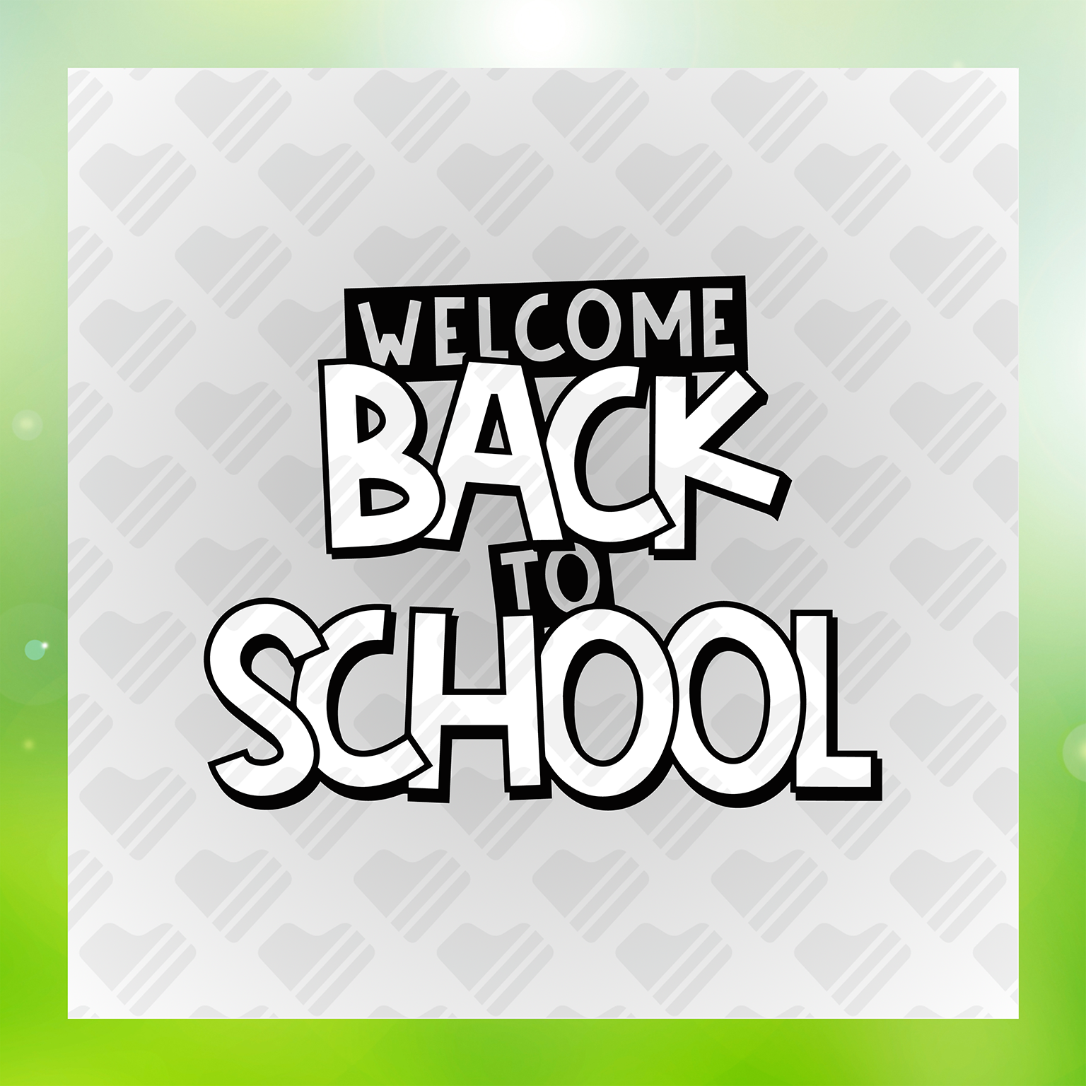 Welcome Back To School, Back To School Fun Transfer