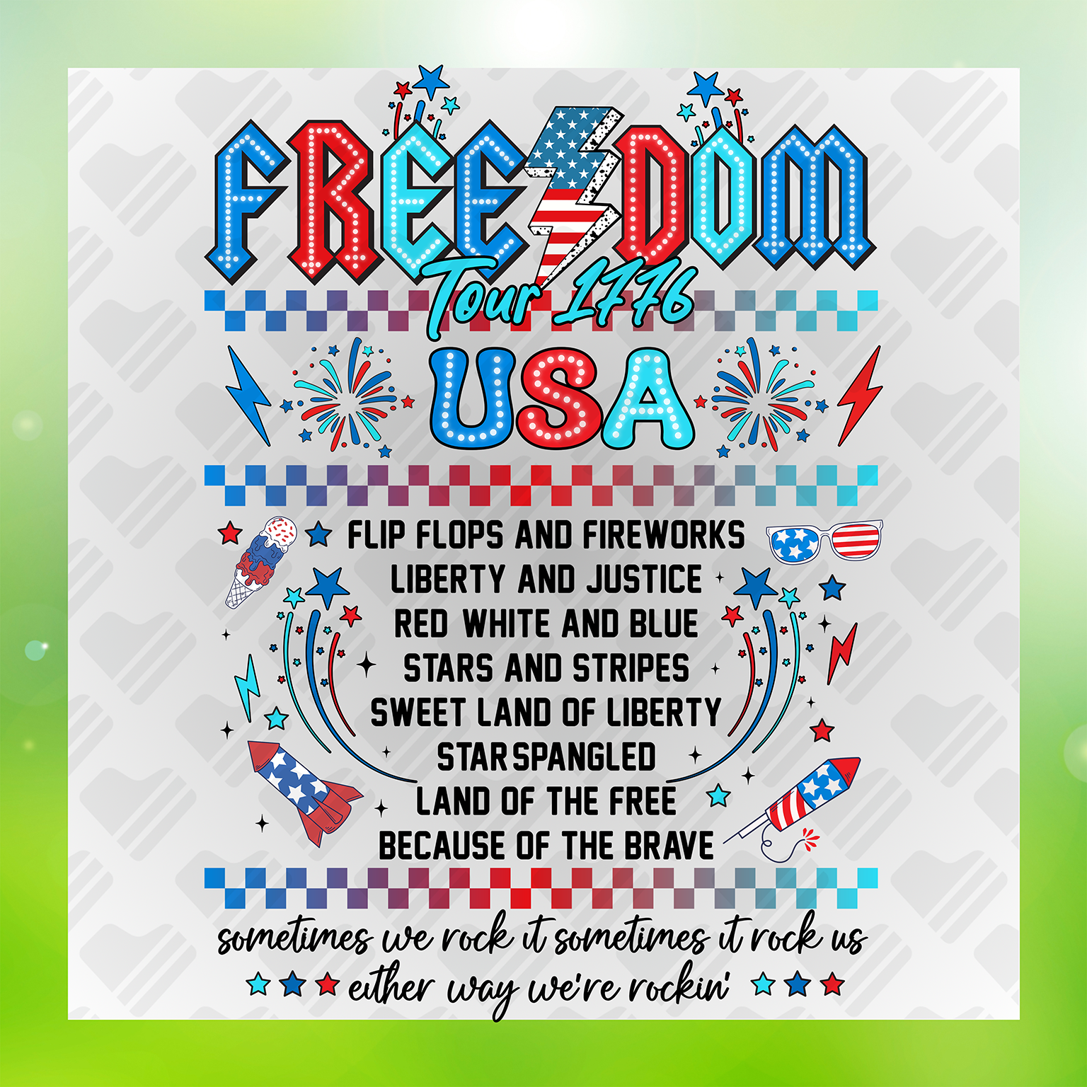 Freedom Tour 1776 U.S.A Transfer