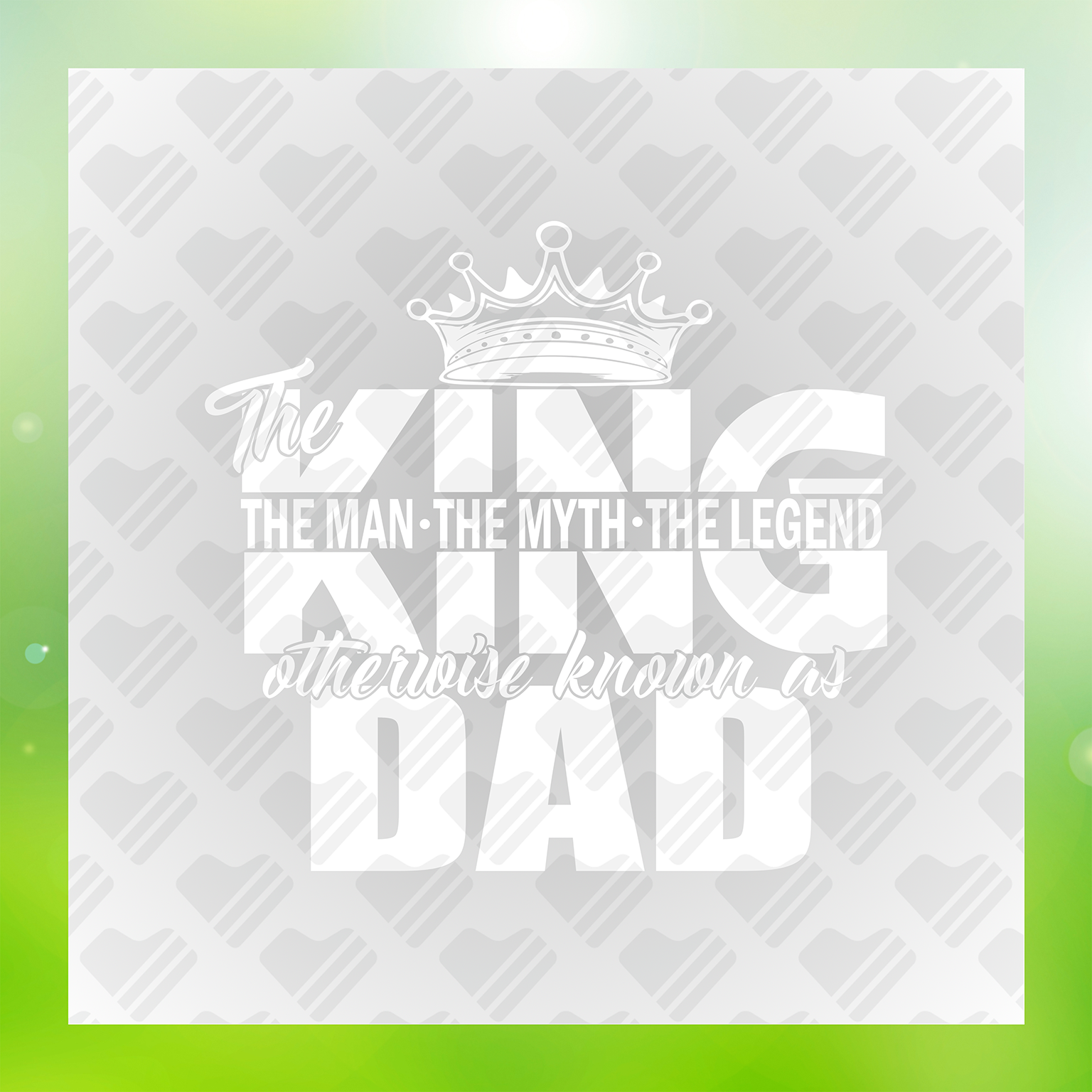 The King Man Myth Legend Known As Dad Transfer