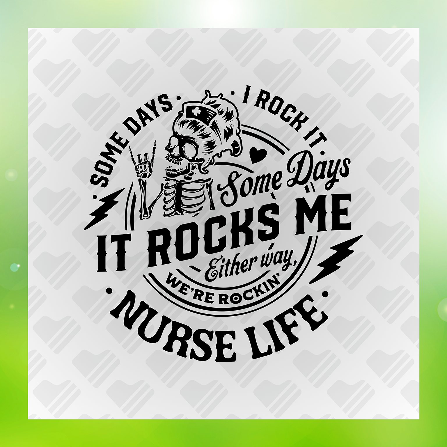 Somedays It Rocks Me Either Way We're Rockin Transfer