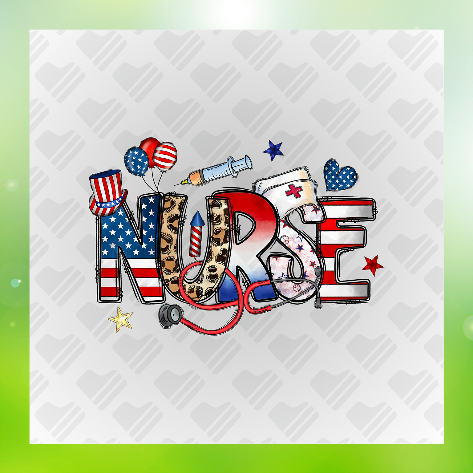 Patriotic Nurse Transfer