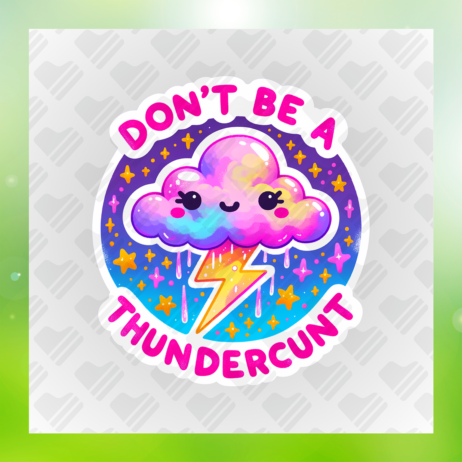 Don't Be a Thundercunt Transfer