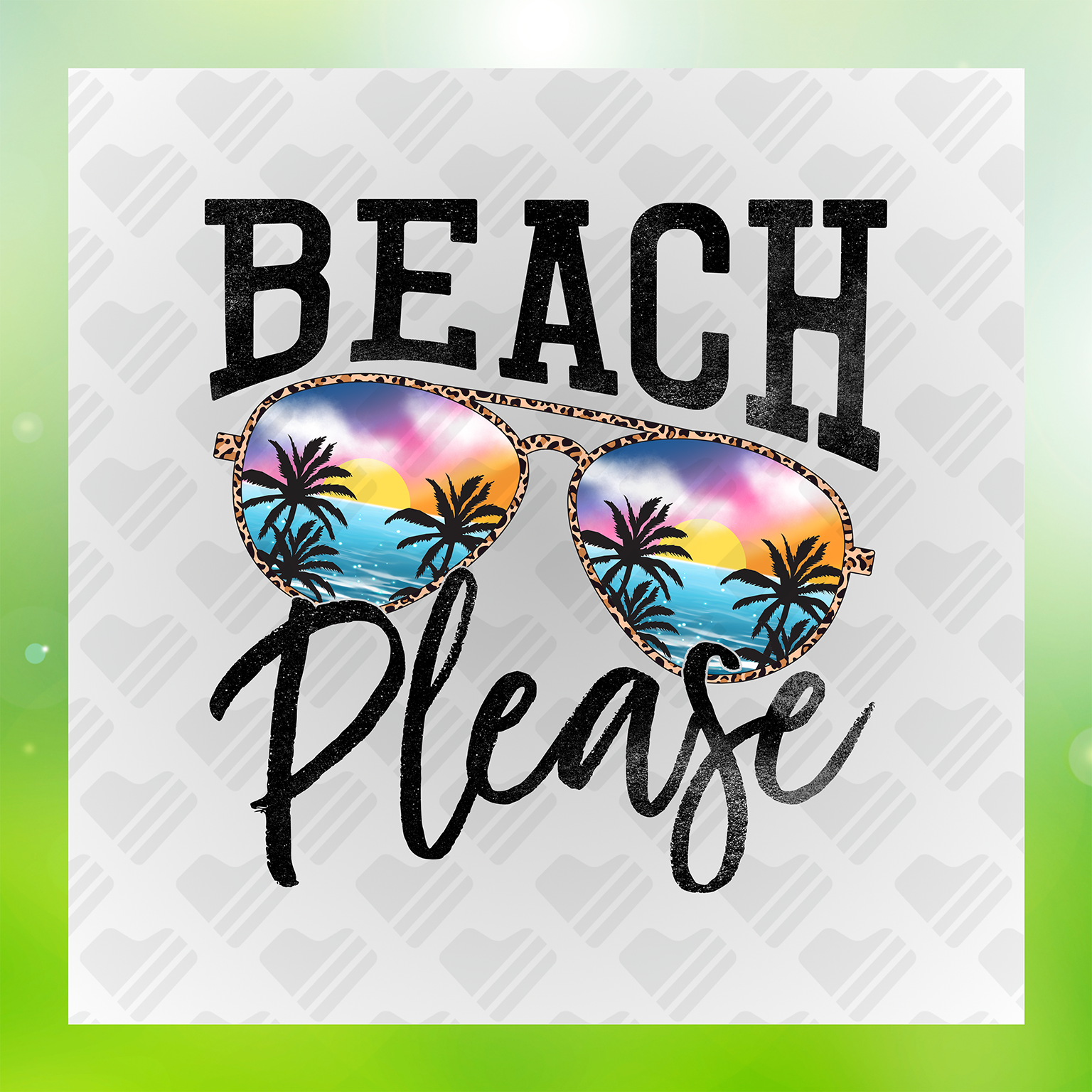 Sunset Vibes Beach Please Transfer