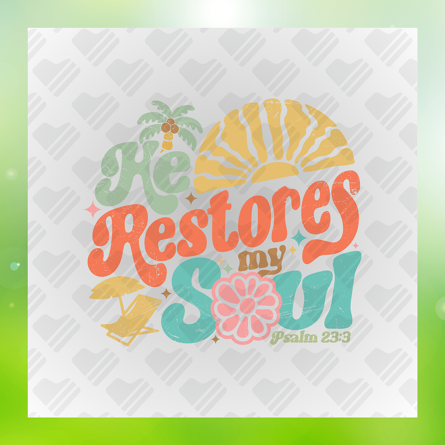 He Restores My Soul Transfer