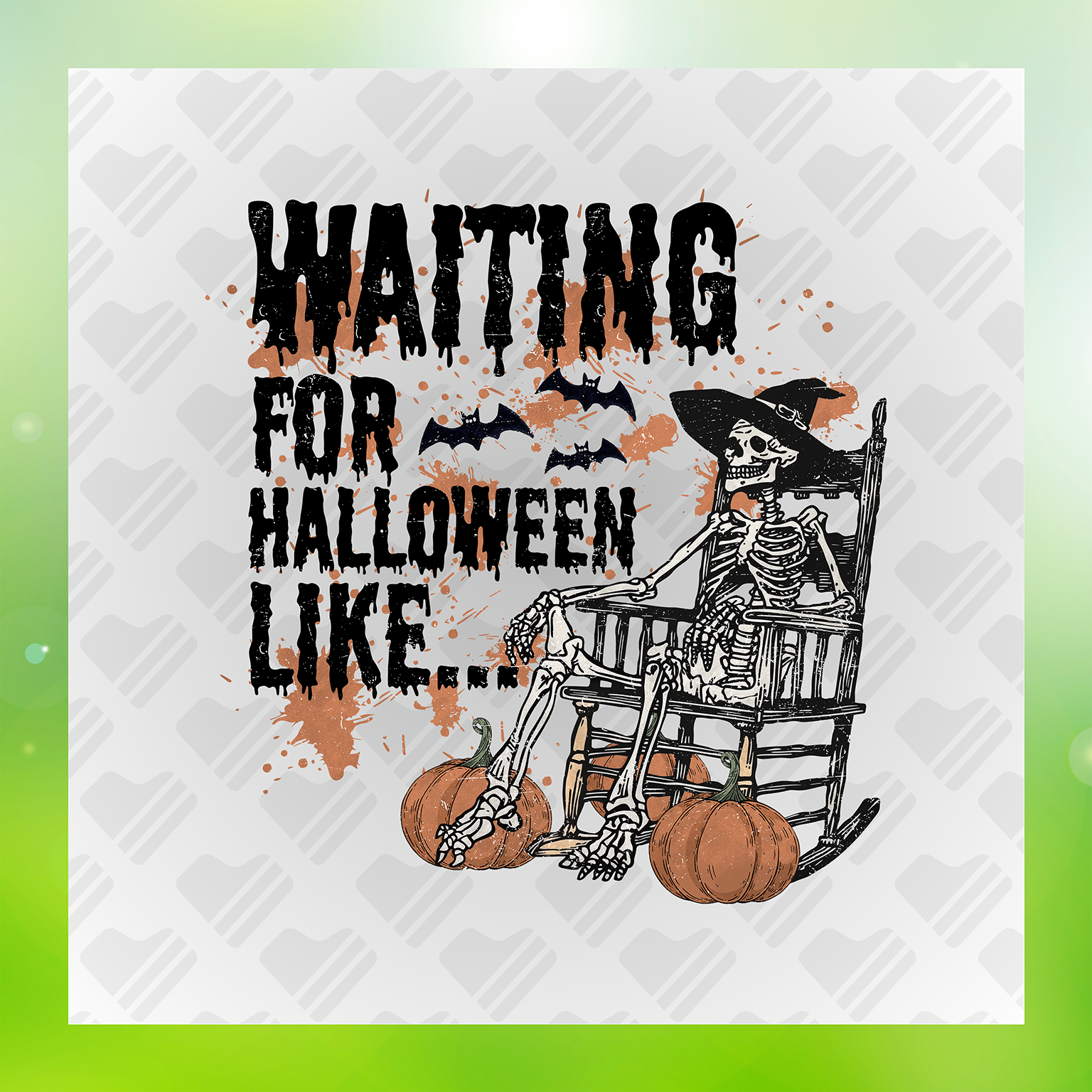 Waiting For Halloween Like Transfer
