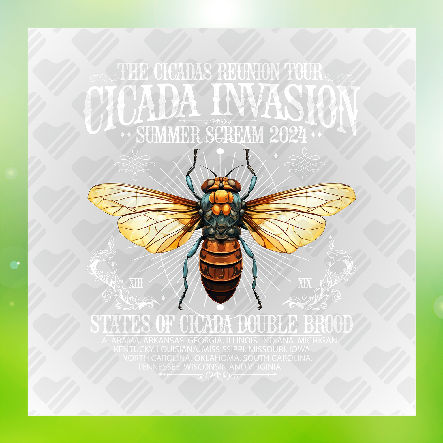 Cicada Invasion Summer Scream 2024 Transfer
