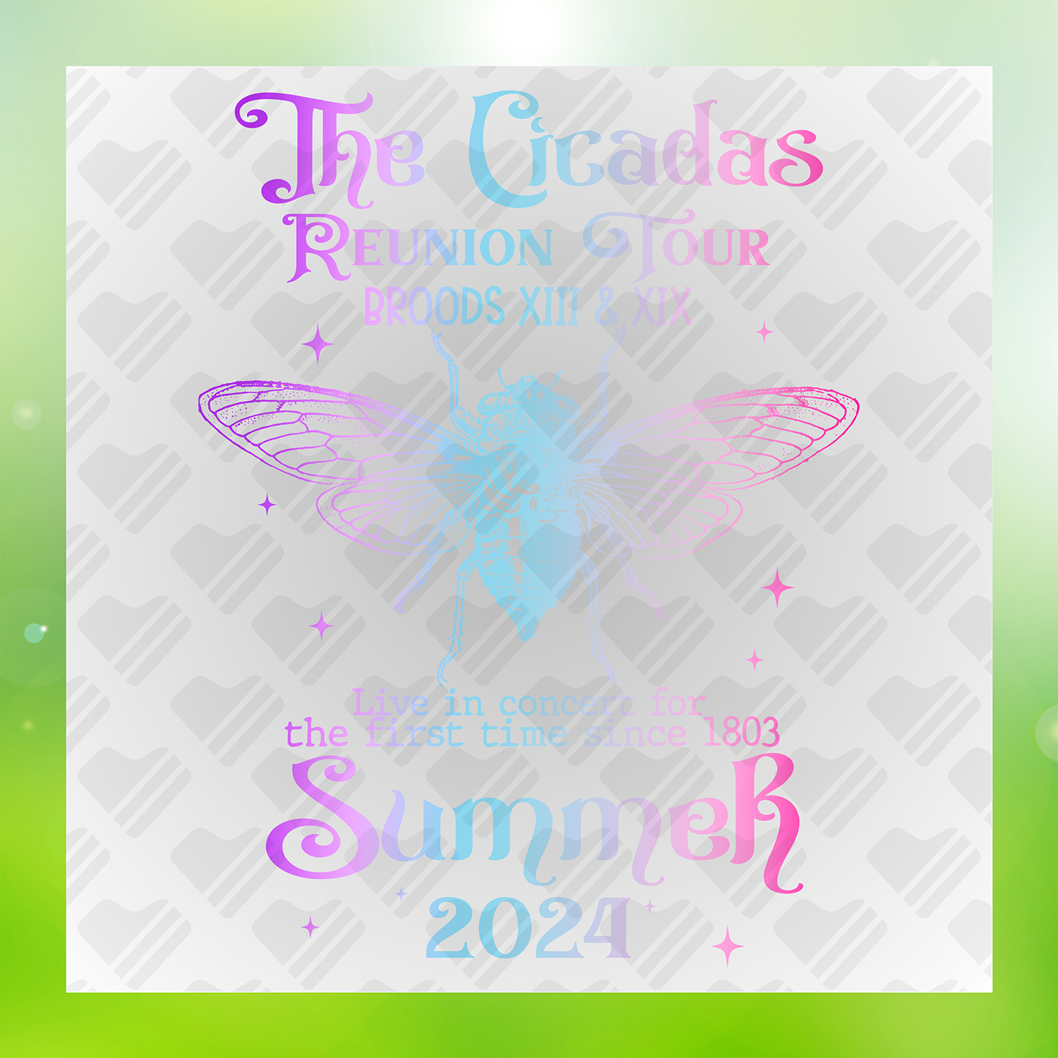 The Cicadas Reunion Tour Summer 2024, Cicada Phenomenon Transfer