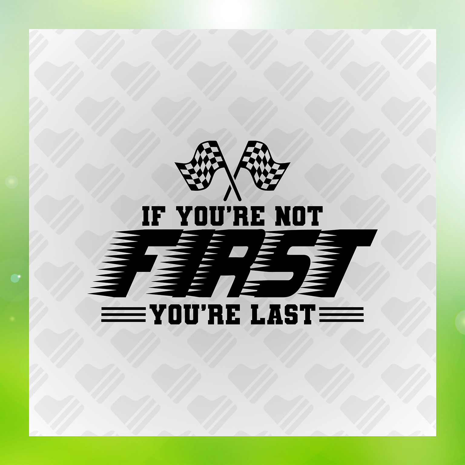 If You're Not First You're Last Transfer