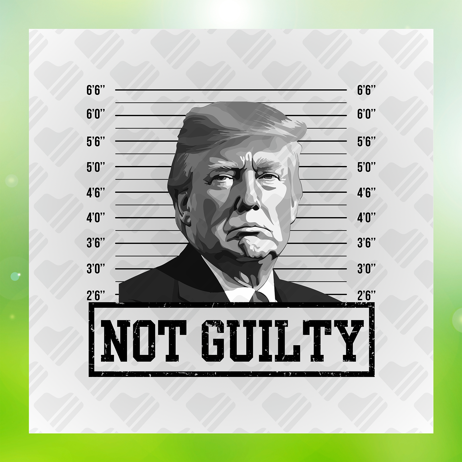 Donald Trump Not Guilty Transfer