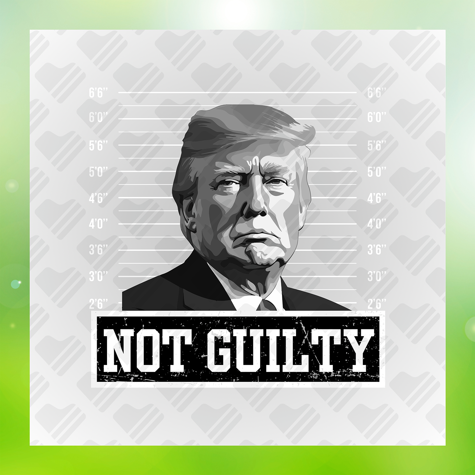 Donald Trump Not Guilty Transfer