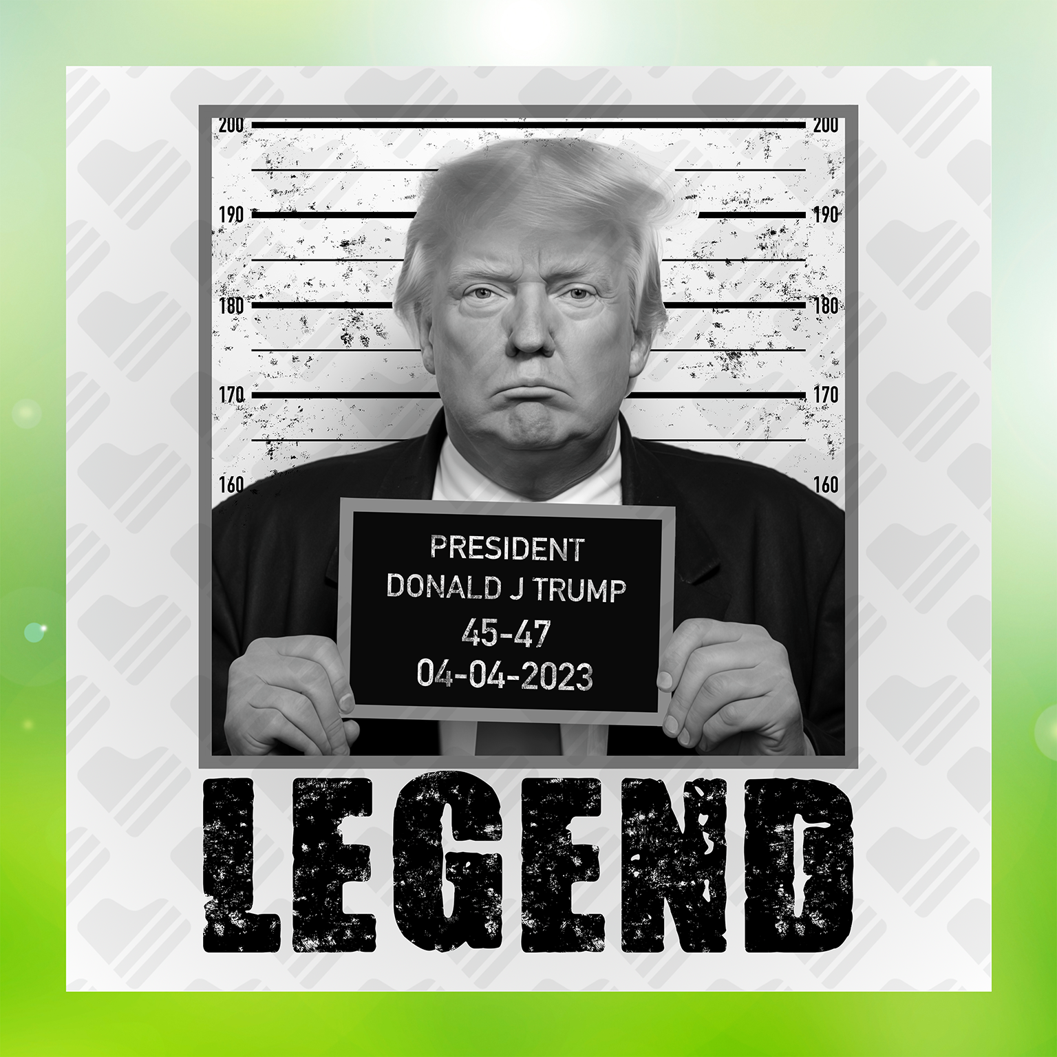 President Donald Trump Legend Transfer