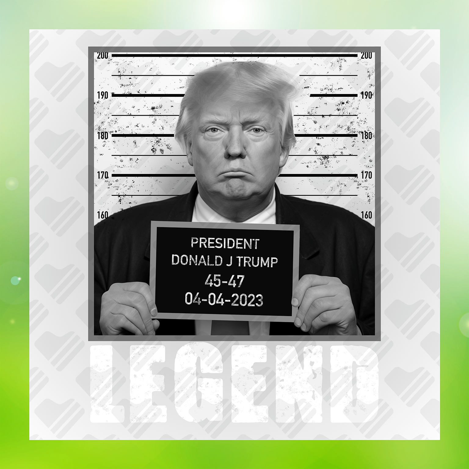 President Donald Trump Legend Transfer