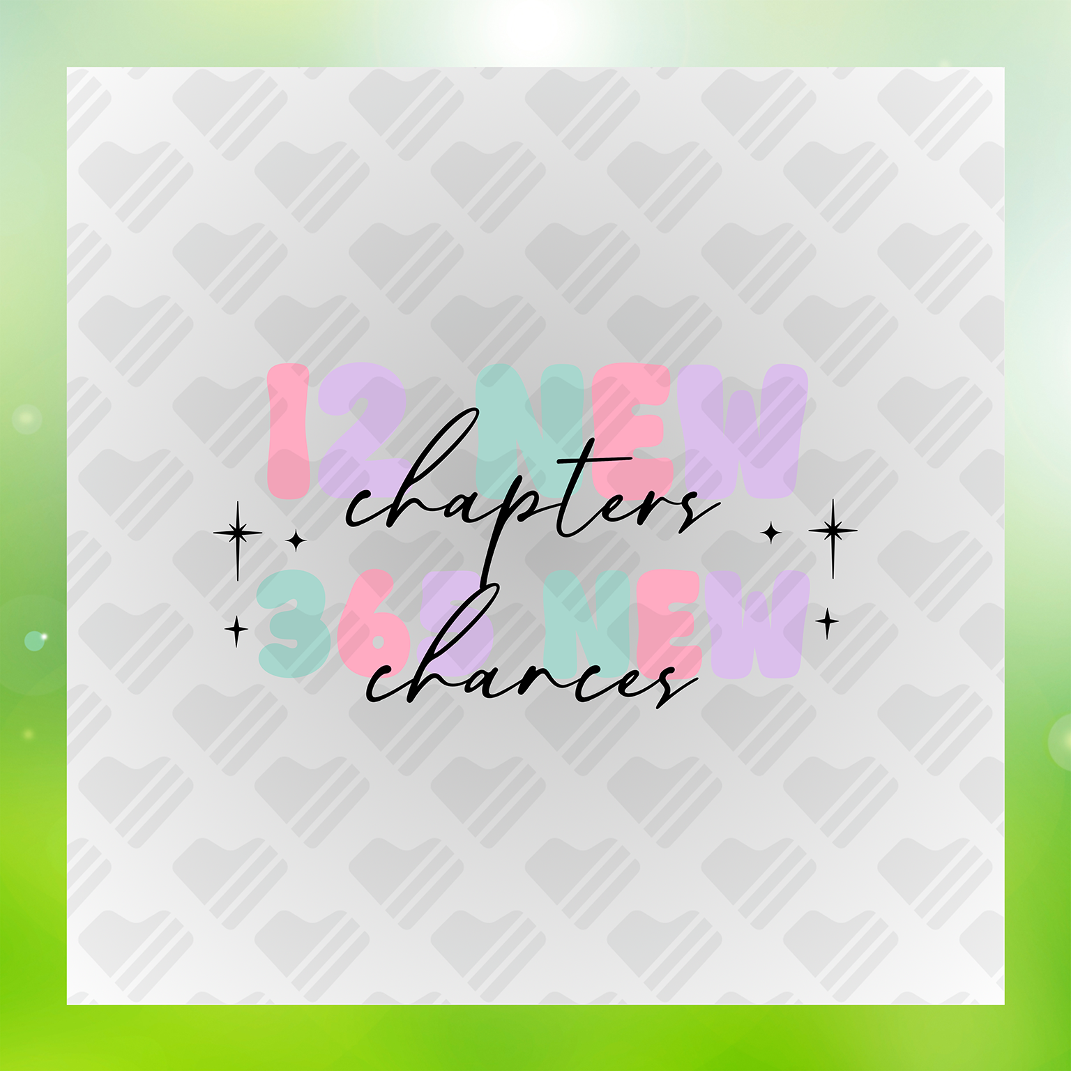 New Year 12 New Chapters Transfer