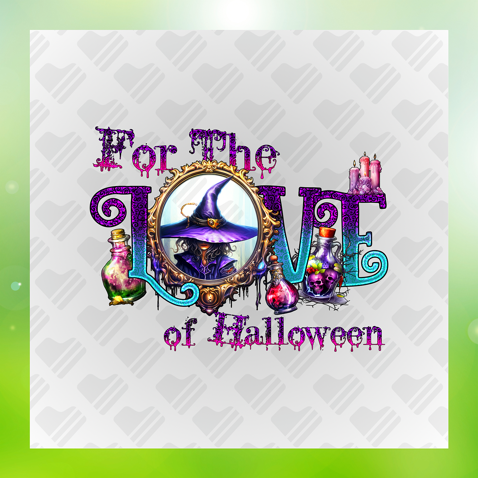 For The Love Of Halloween Transfer