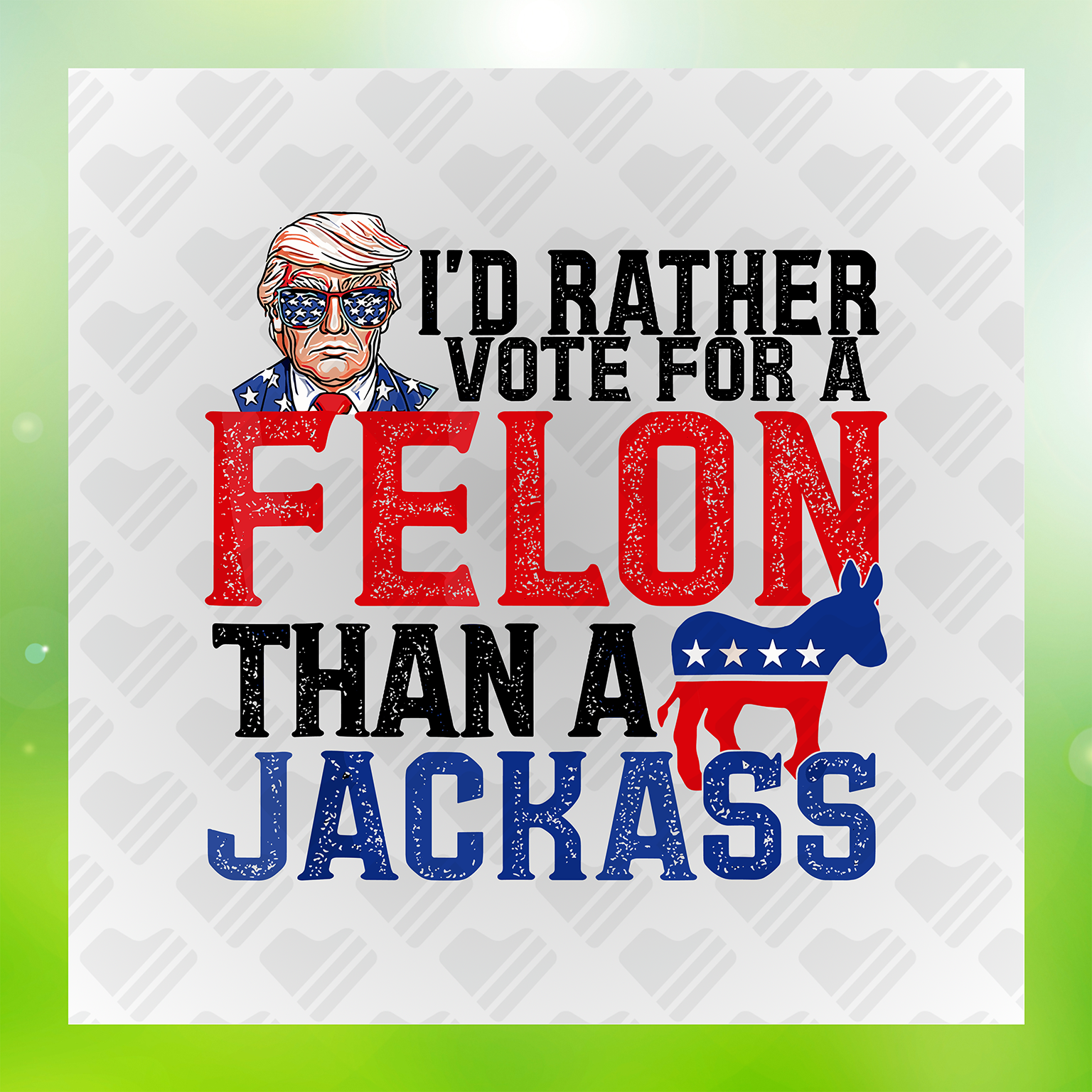 Vote For A Felon Than A JackAss Transfer