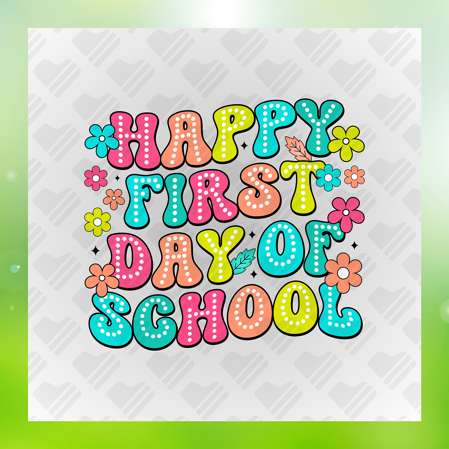 First Day Of School First Day Feels Transfer