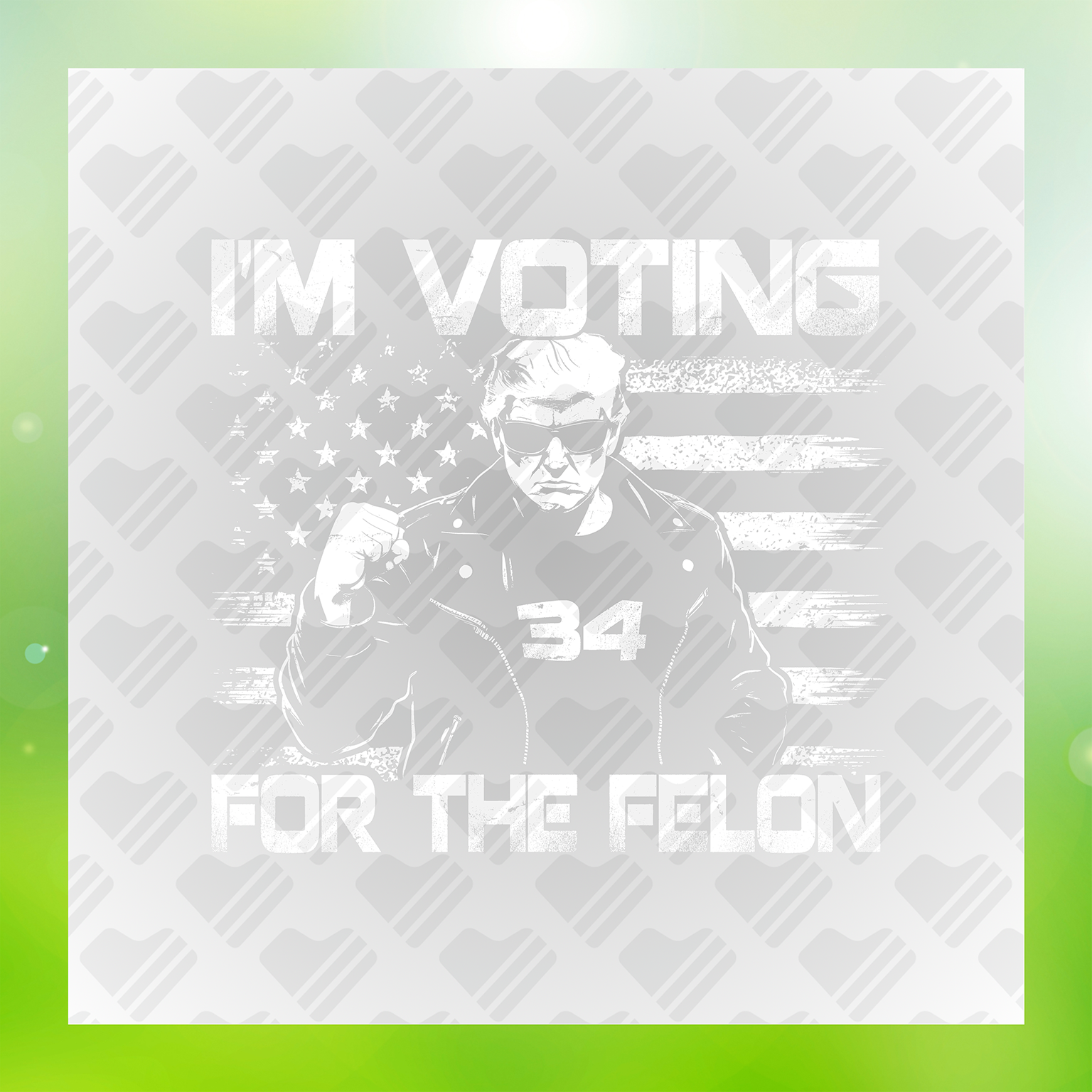 Im Voting For The Felon, Felon For President Transfer