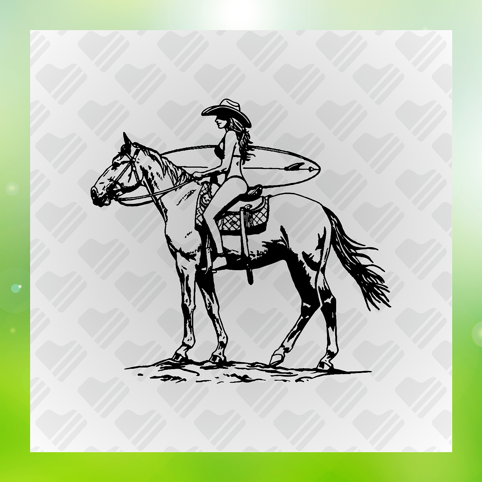 Beach Horse Riding, Sandy Hooves Transfer