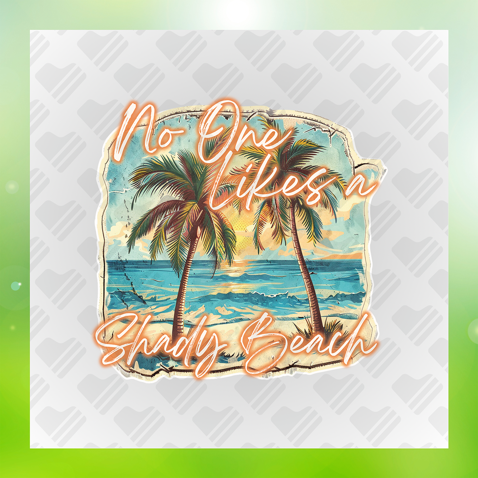 No One Likes A Shady Beach Transfer