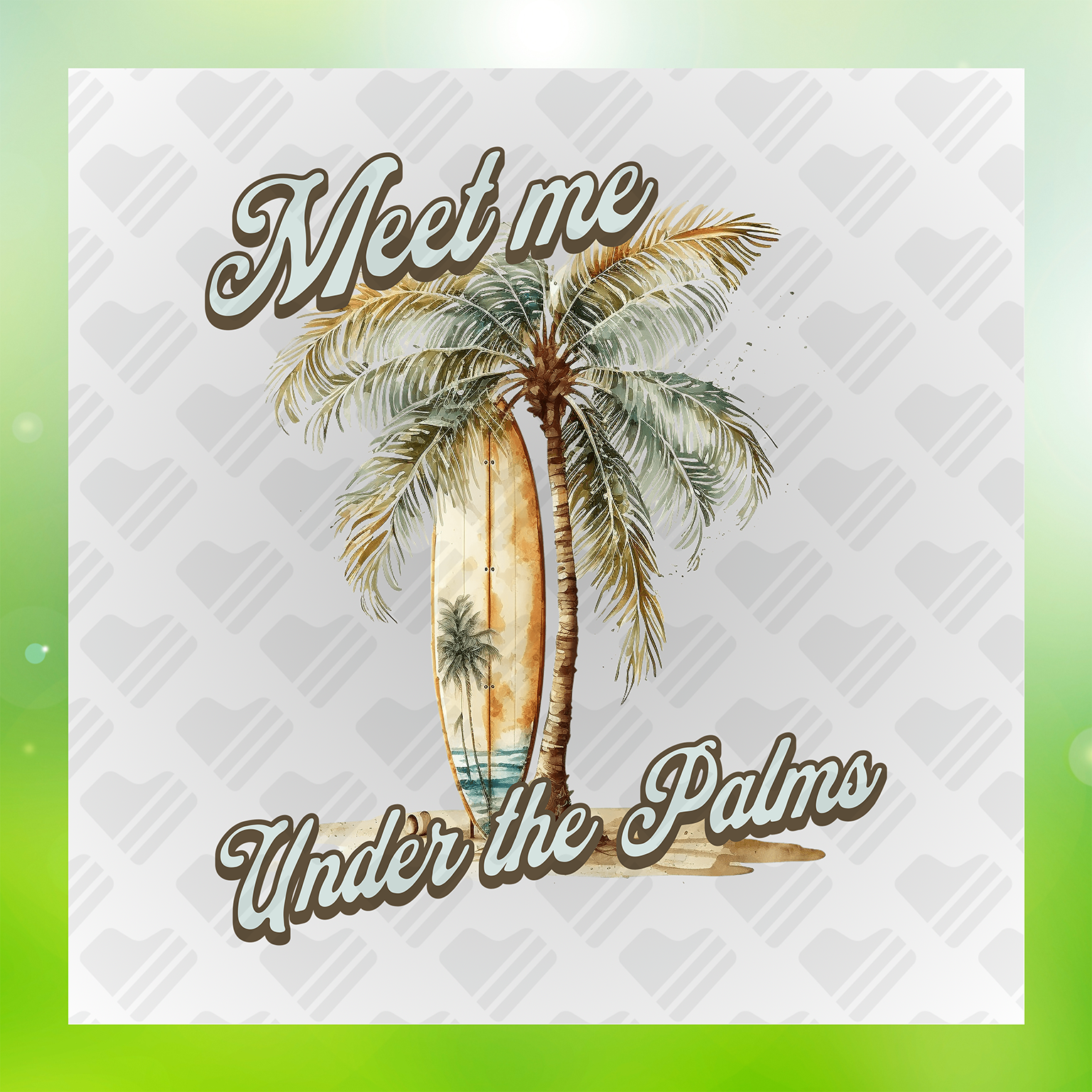 Meet Me Under The Palms, Palms And Sunshine Transfer