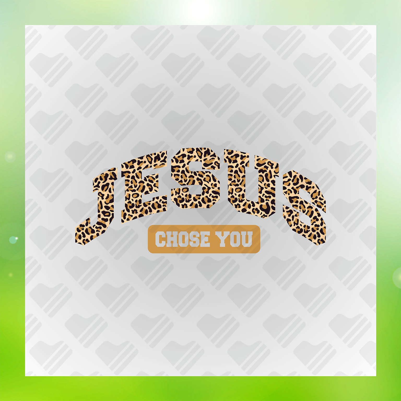 Christian Life Jesus Choose You Transfer