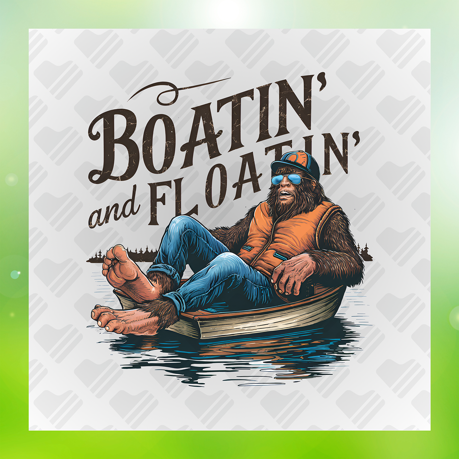 Sasquatch Float Life Transfer