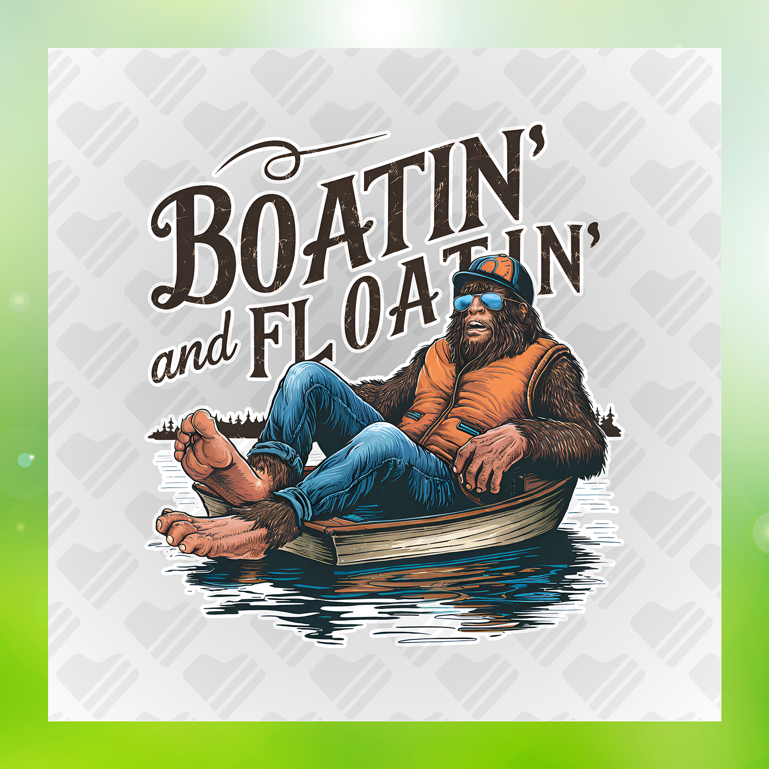 Sasquatch Float Life Transfer