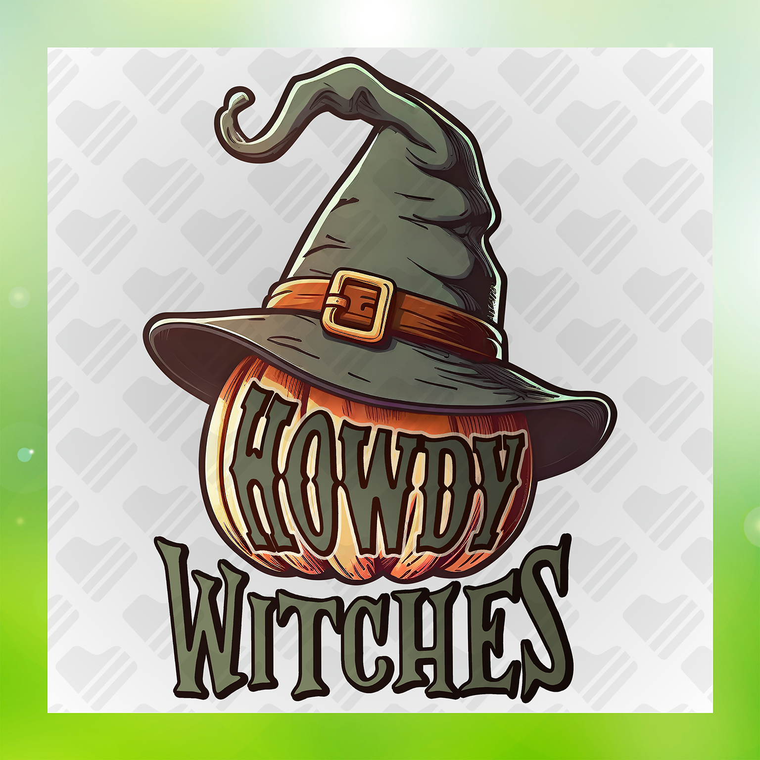 Howdy Witches Transfer