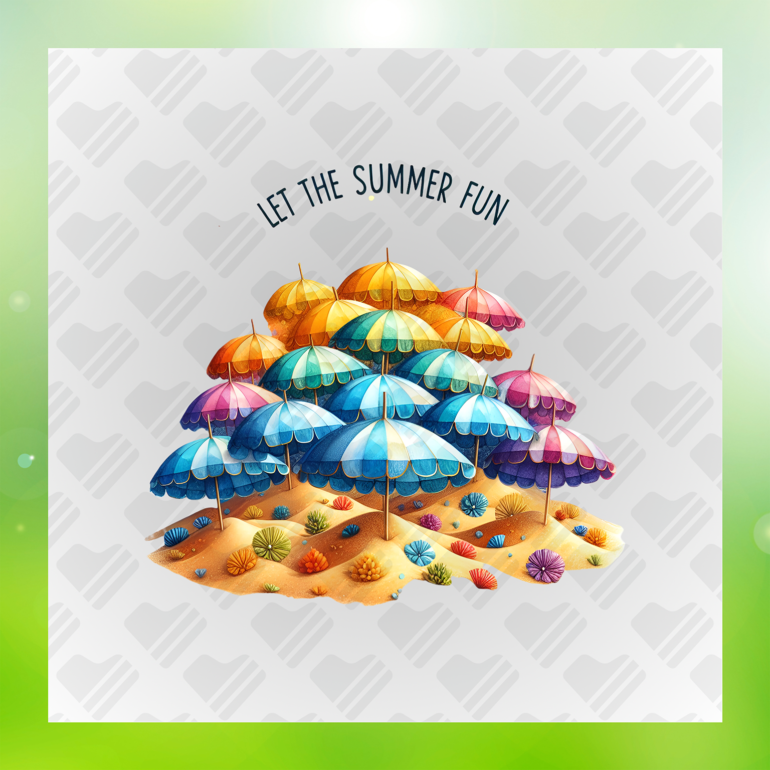 Summertime Let The Summer Fun Transfer