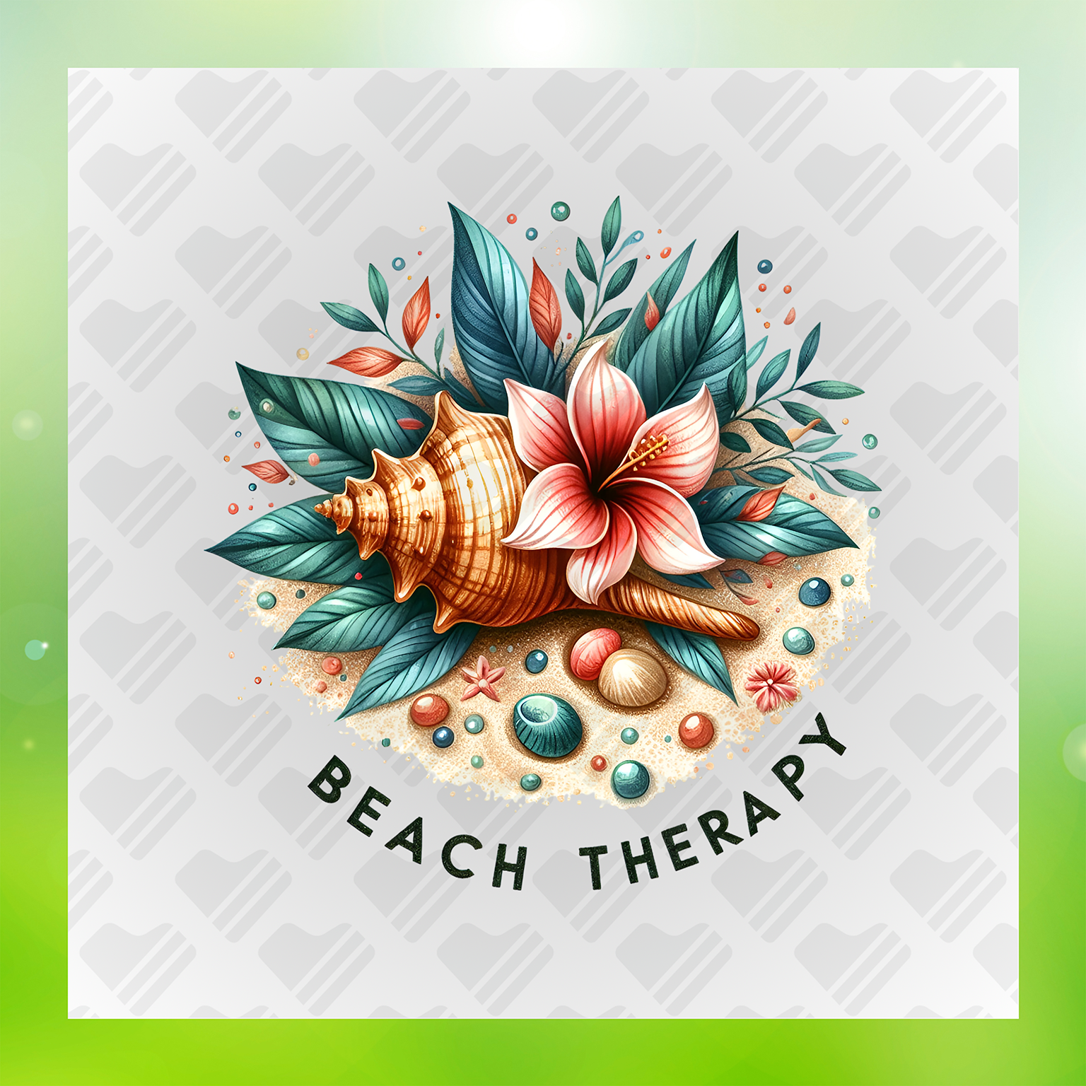 Summerlike Mermaid Life Sea Goddess at Sunset Transfer