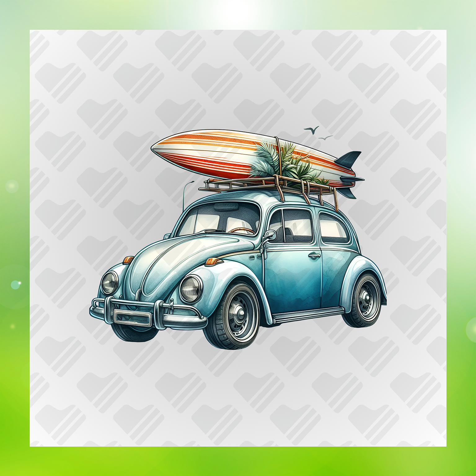 Vintage Vibes Surf and Drive Transfer