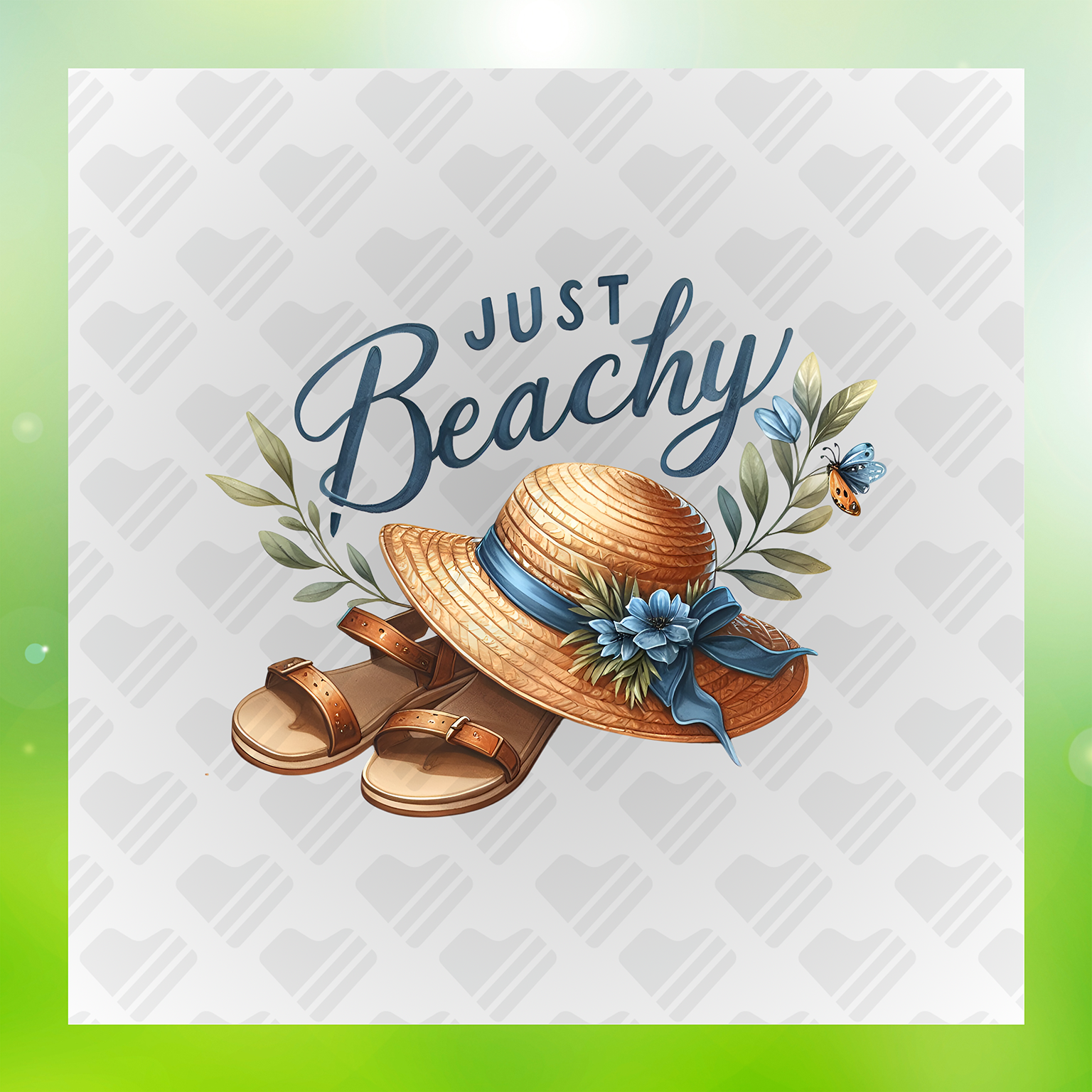 Summer Style, Just Beachy Transfer