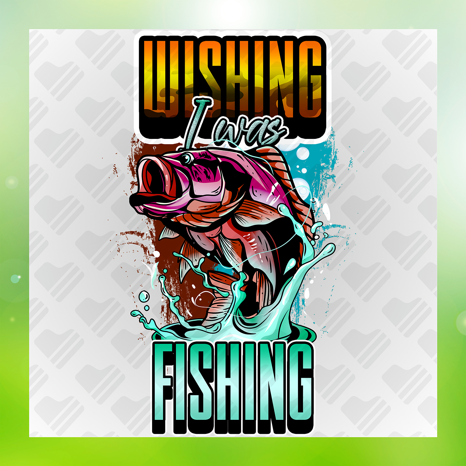 Fishing Life, Wishing I Was Fishing. Transfer