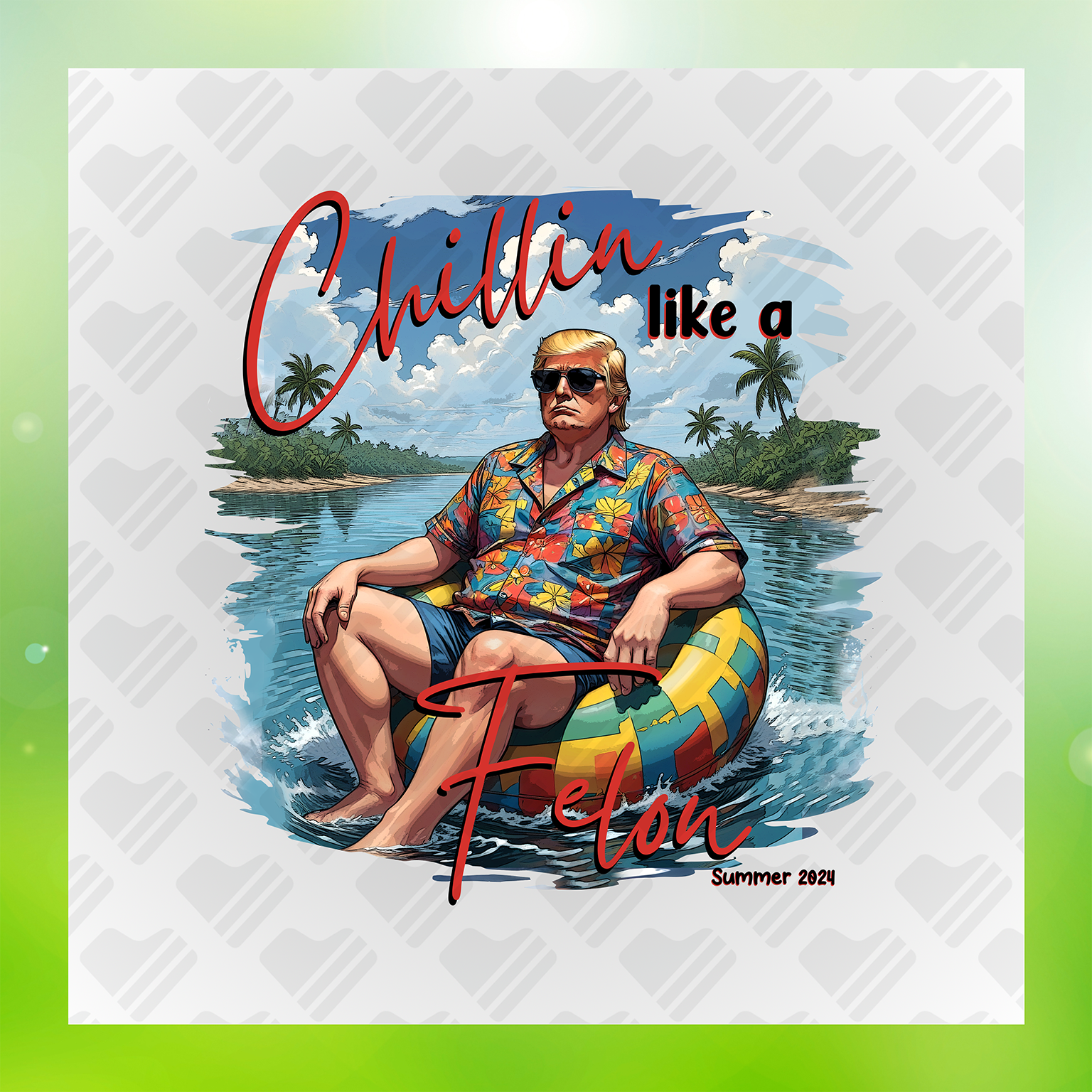 Chillin Like A Felon, Felon Chill Vibes Transfer