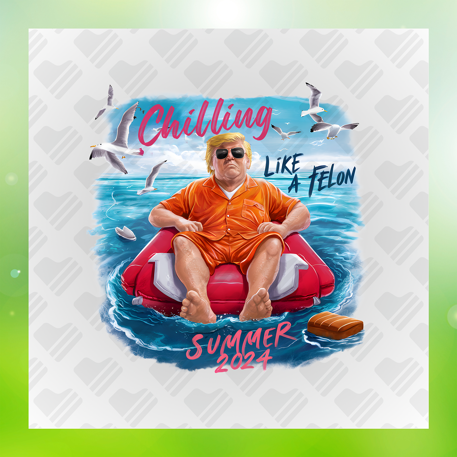 Chillin Like A Felon, Bad Ass Vibes Transfer