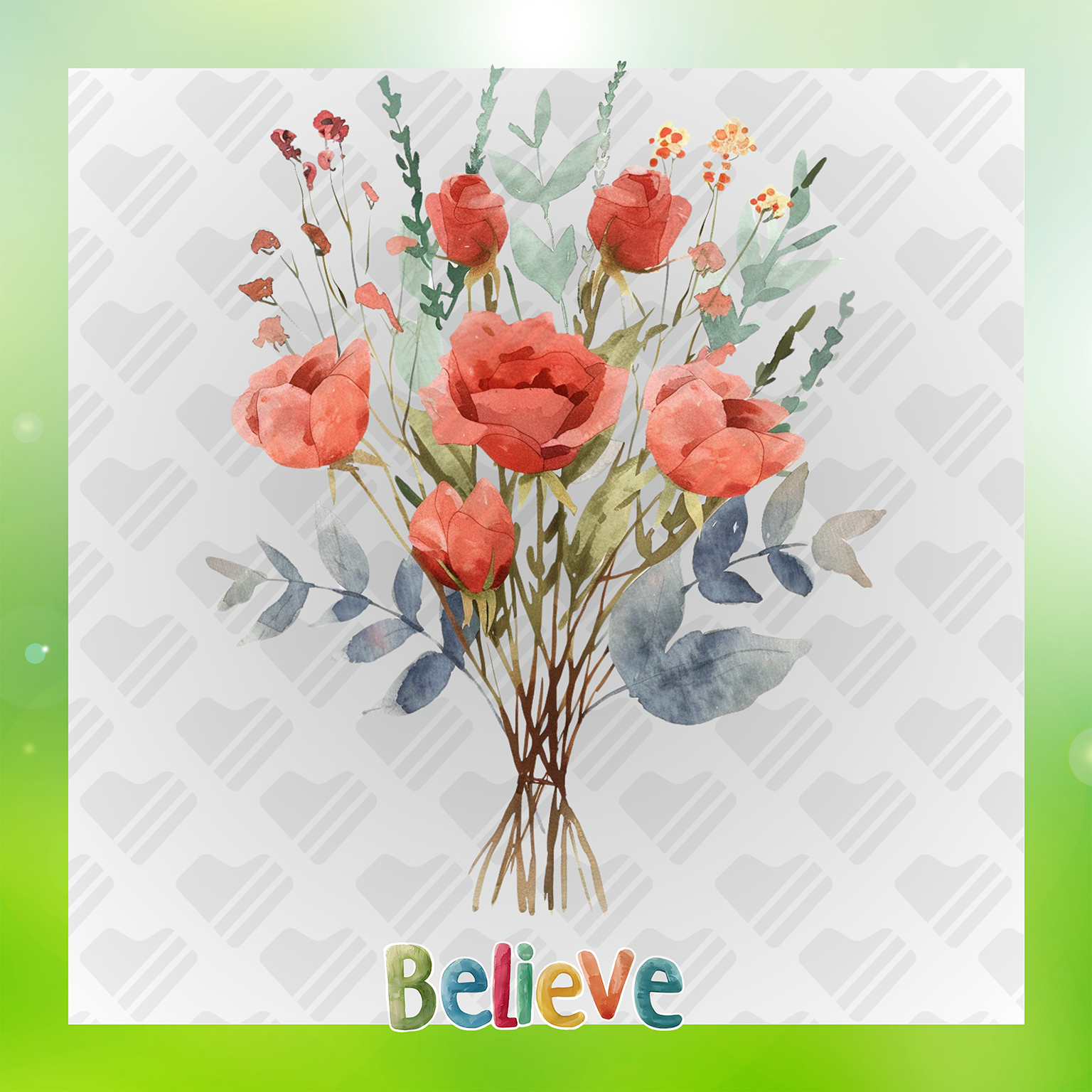 Grace And Blooms, Believe In Faith Transfer