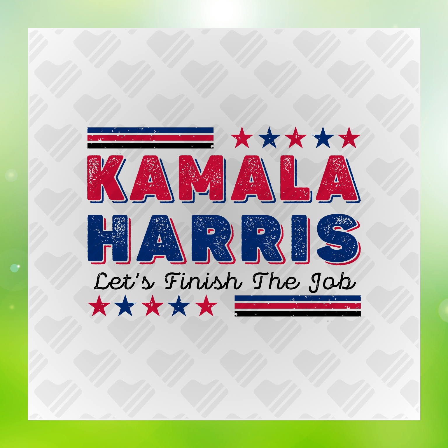 Kamala Harris Lets Finish The Job 2024 Transfer