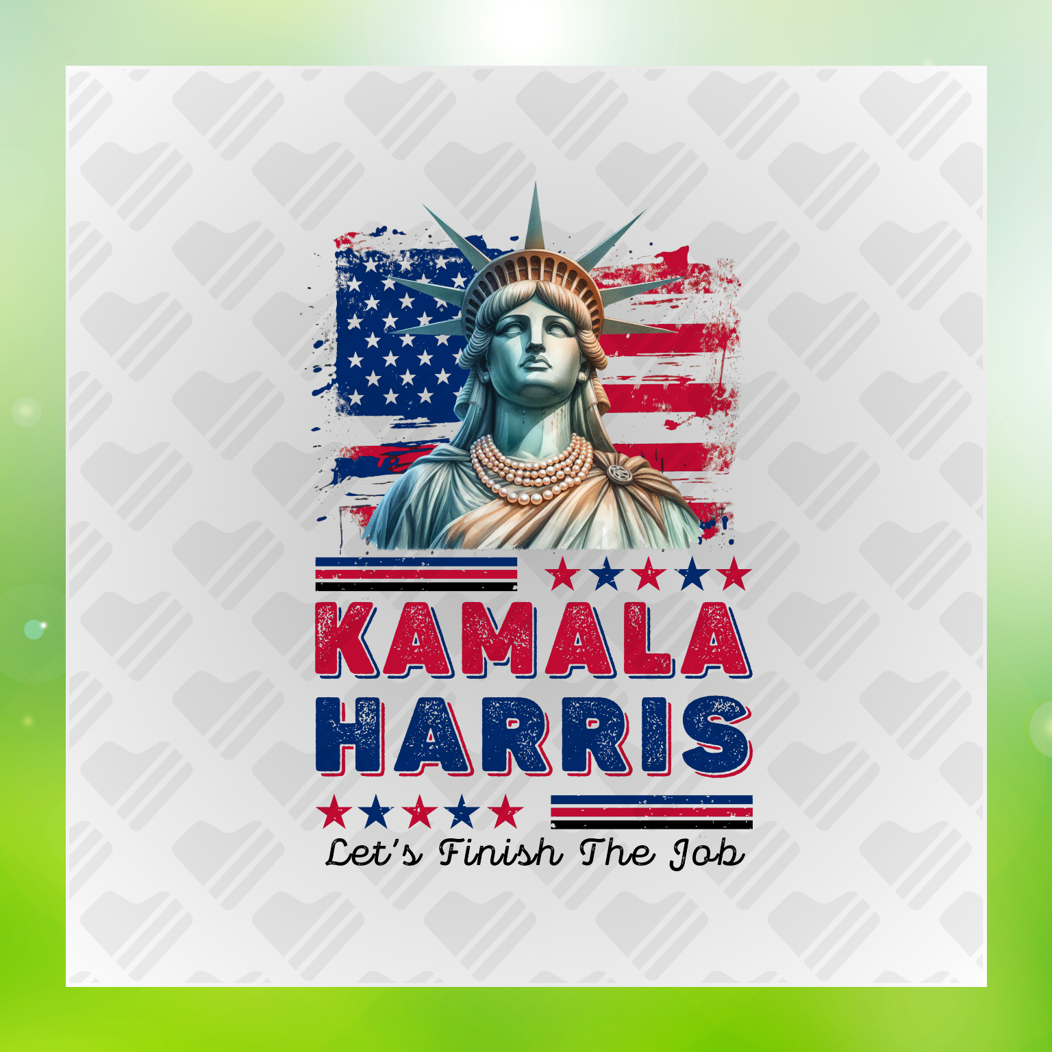 Kamala Harris Lets Finish The Job 2024 Transfer