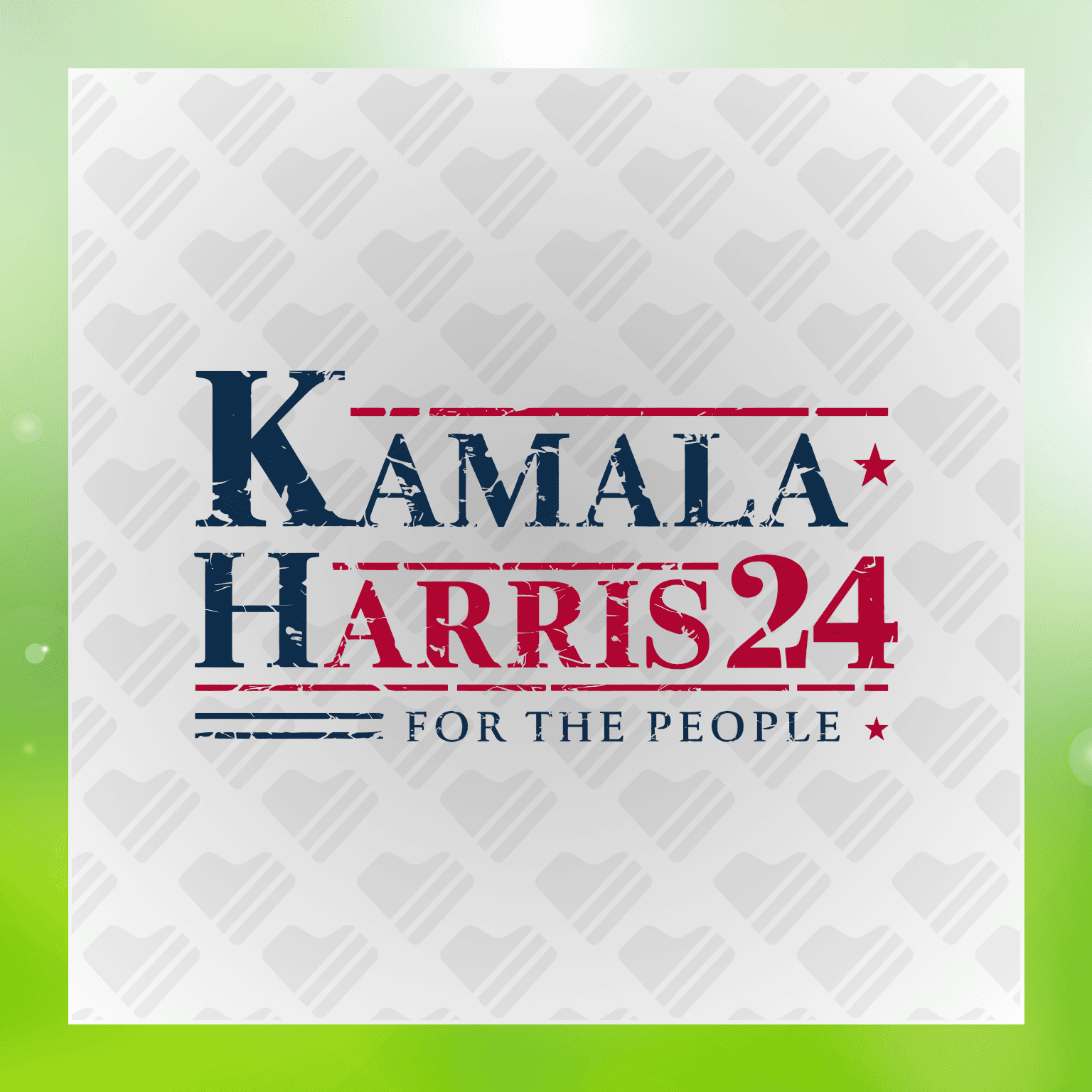 Kamala Harris 24 For The People Transfer