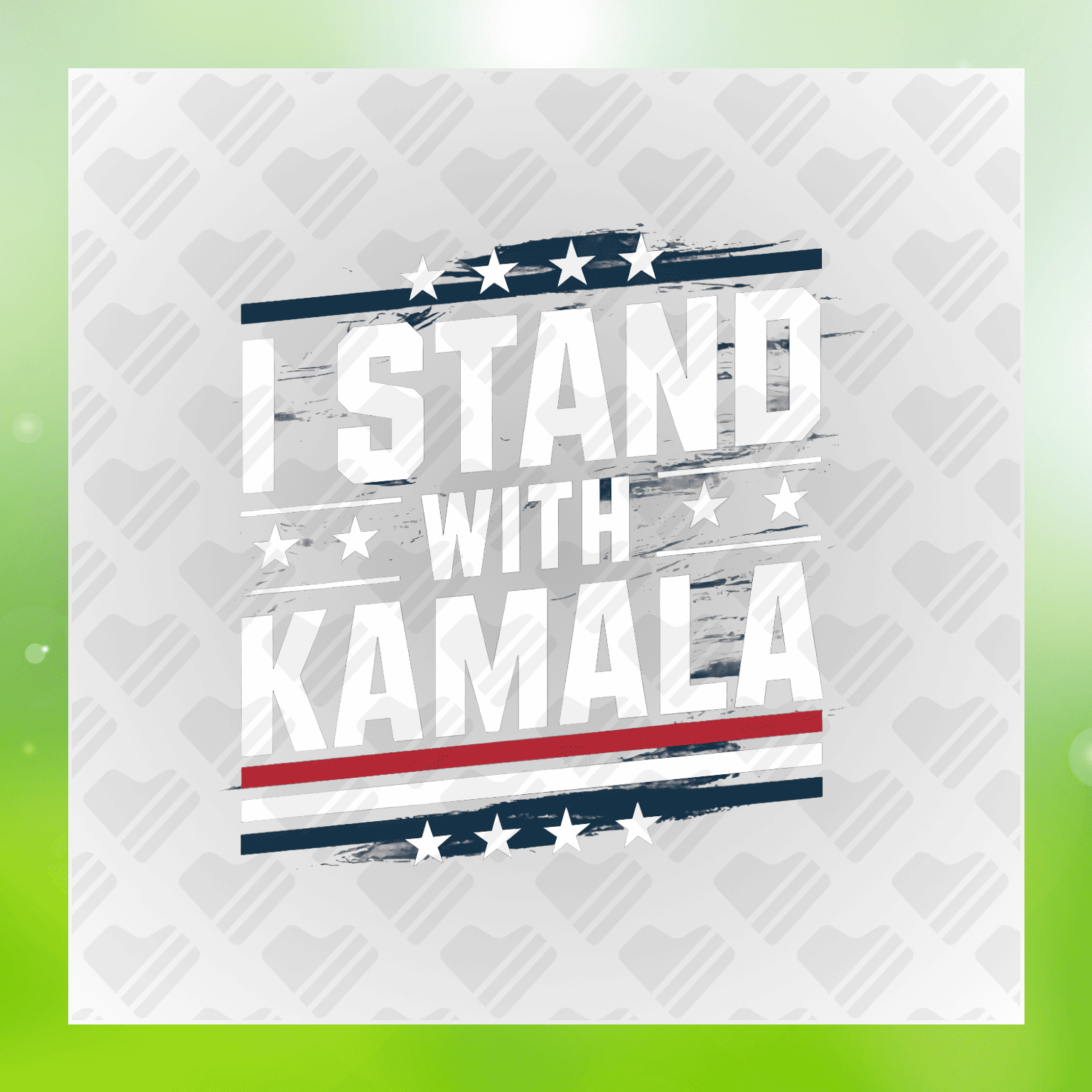 I Stand With Kamala Ver.2 Transfer