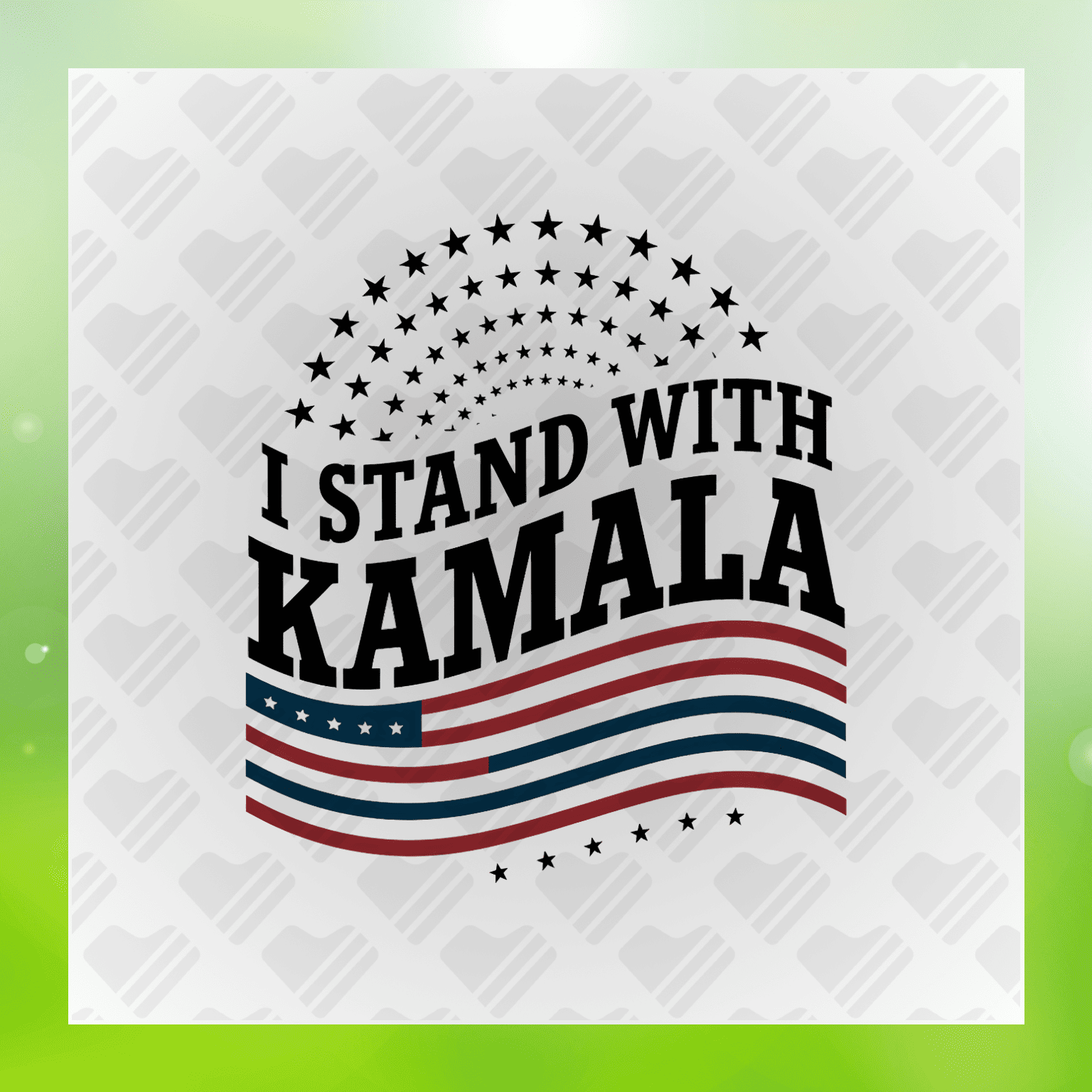I Stand With Kamala Ver.5 Transfer