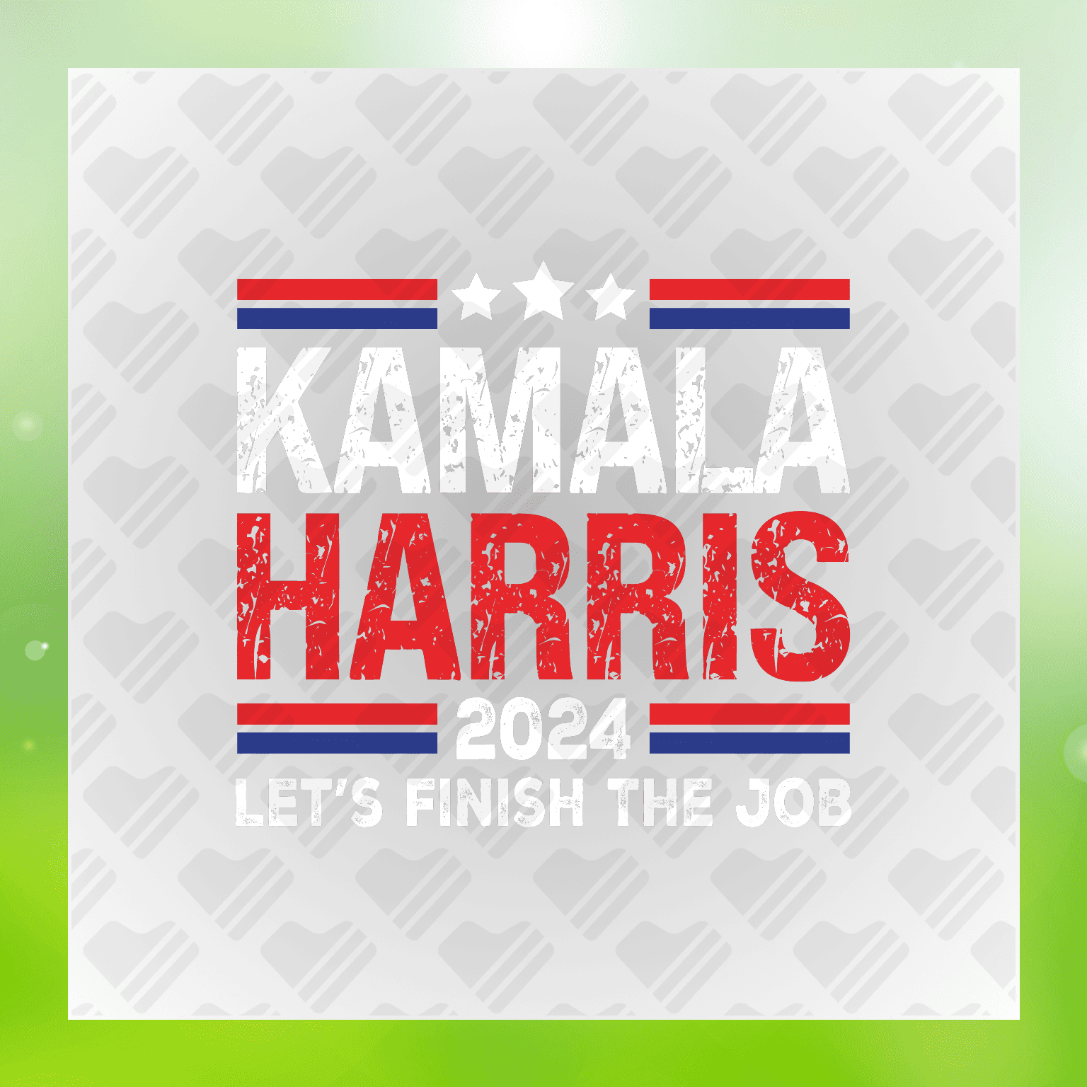 Kamala Harris 2024 Lets Finish The Job Transfer