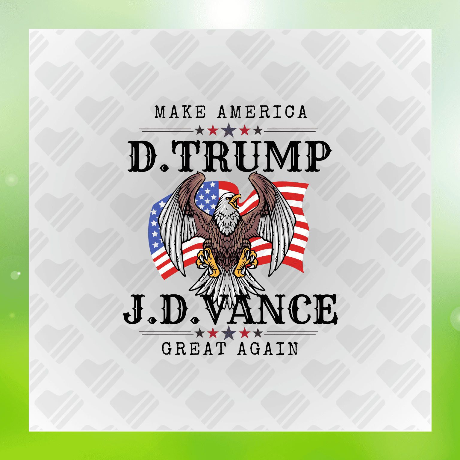 Make America D.Trump J.D. Advance Great Again Transfer