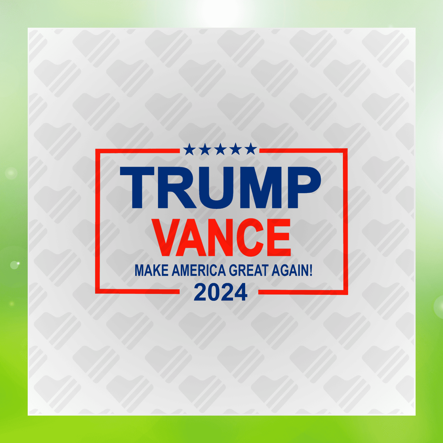 Trump Vance Make America Great Again 2024 Ver.2 Trump Transfer