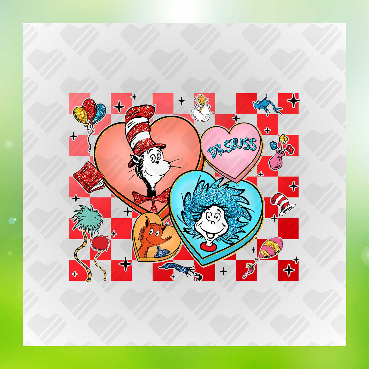 Dr. Seuss Character DTF Transfers #28