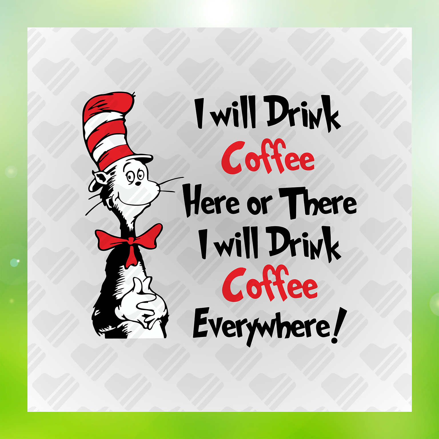 Dr. Seuss Character DTF Transfers #39