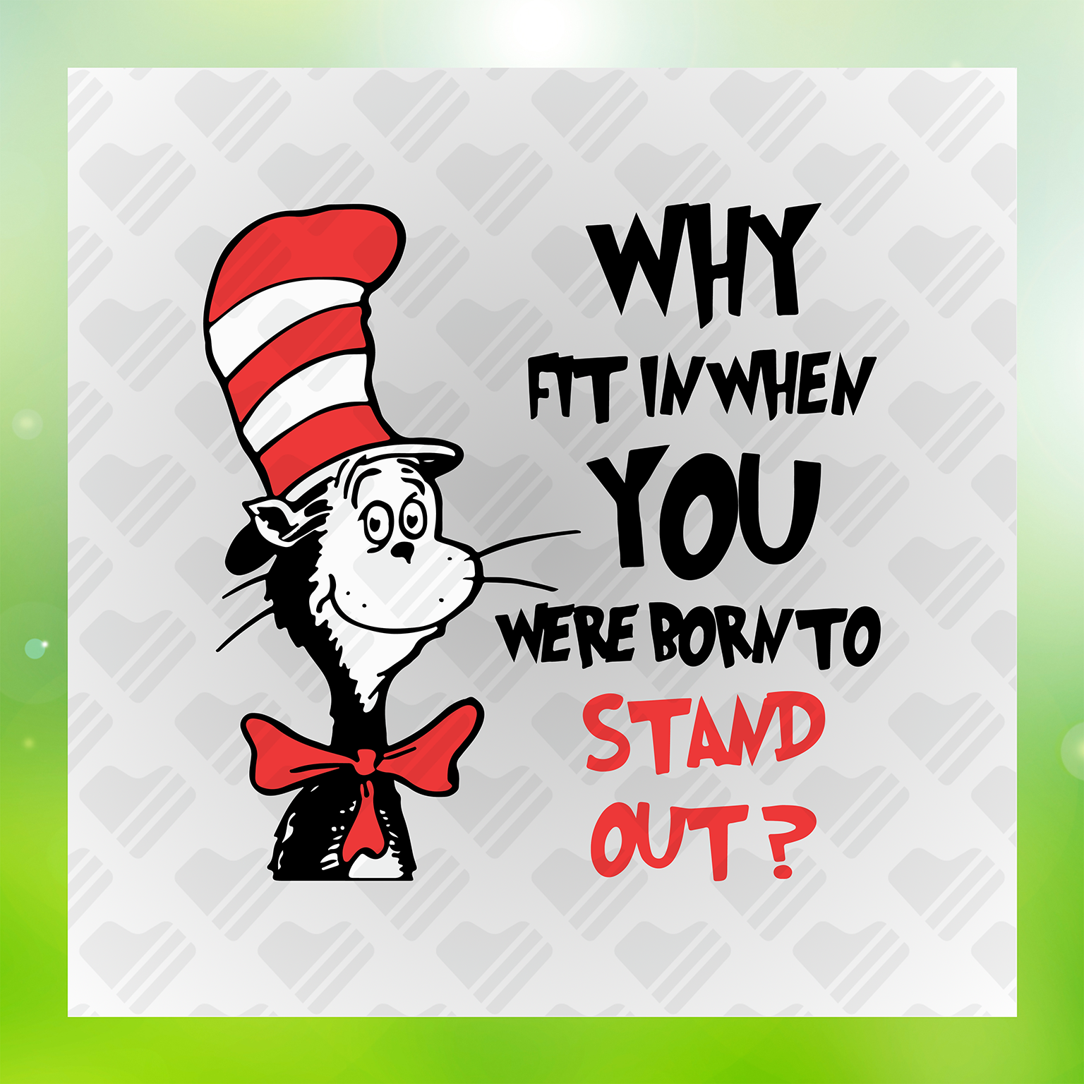 Dr. Seuss Character DTF Transfers #41