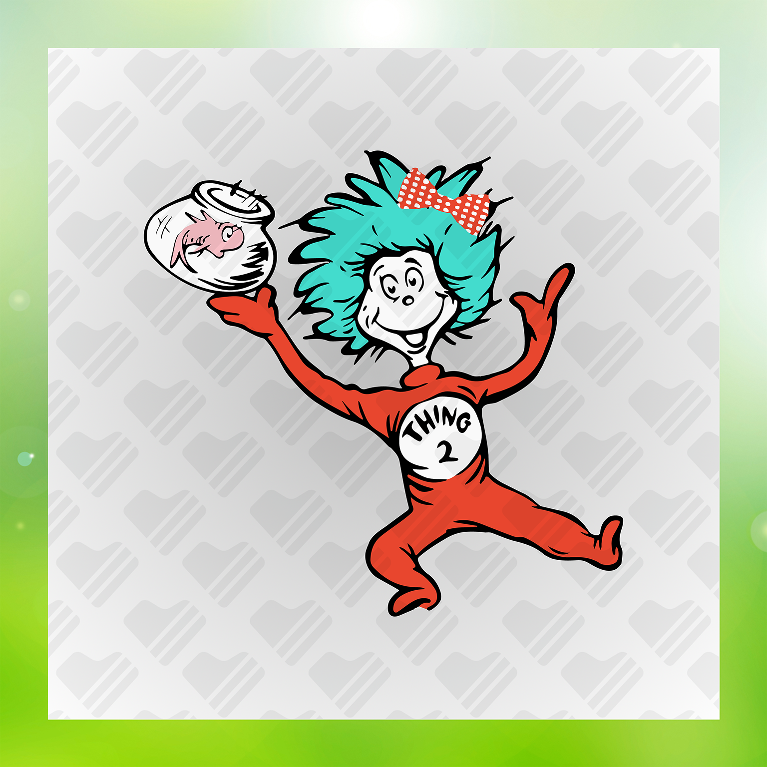 Dr. Seuss Character DTF Transfers #42