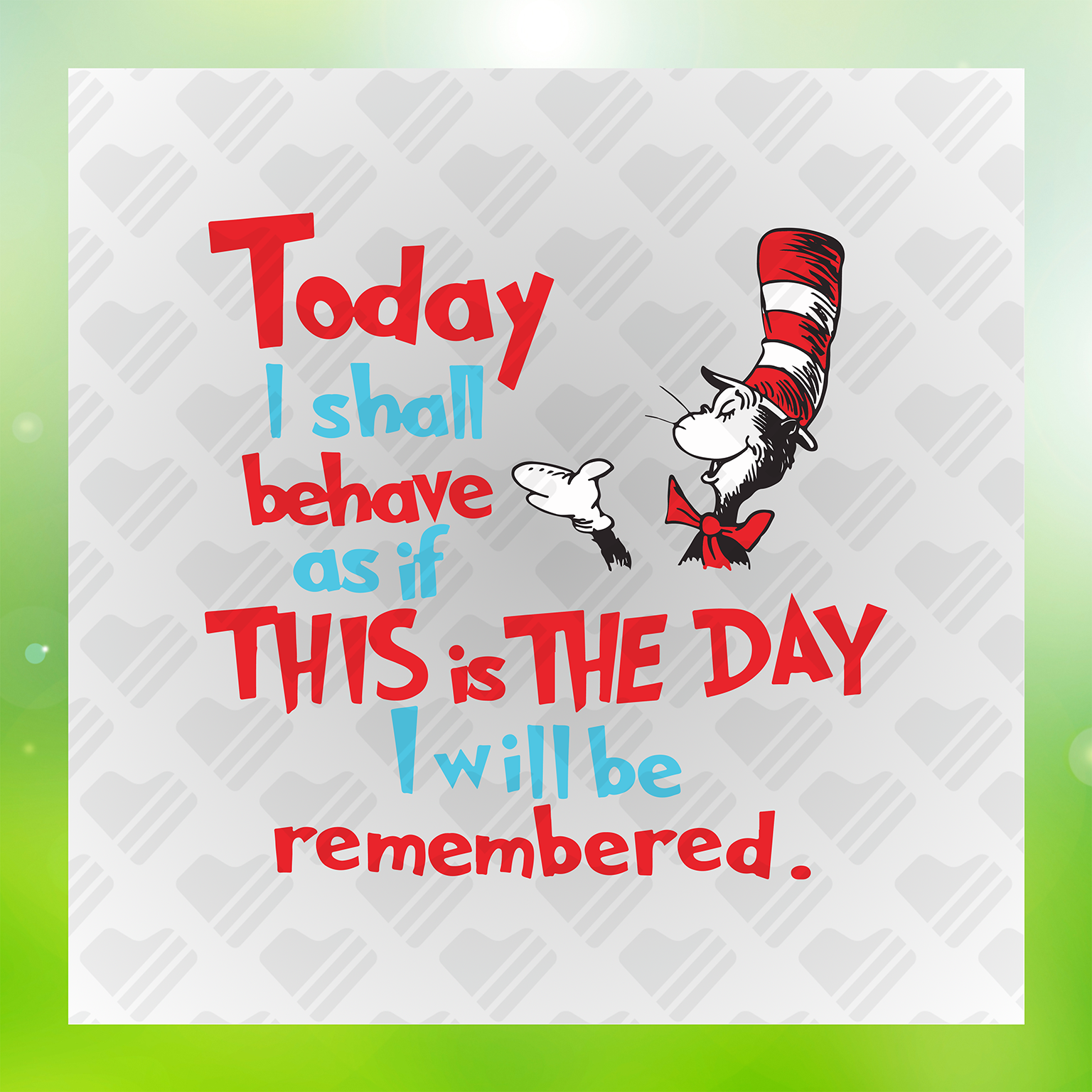 Dr. Seuss Character DTF Transfers #49