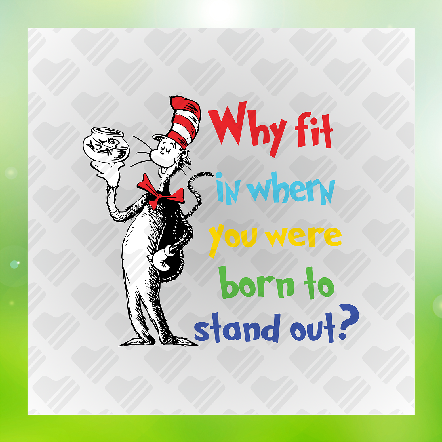 Dr. Seuss Character DTF Transfers #50